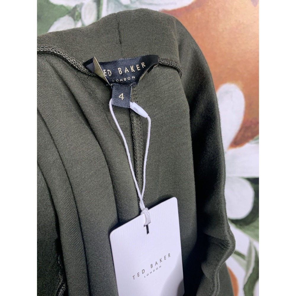 Ted Baker Womens Size 4 US 12 Vveria Relaxed Jogger Pants Green NWT Msrp $175 - Picture 10 of 12